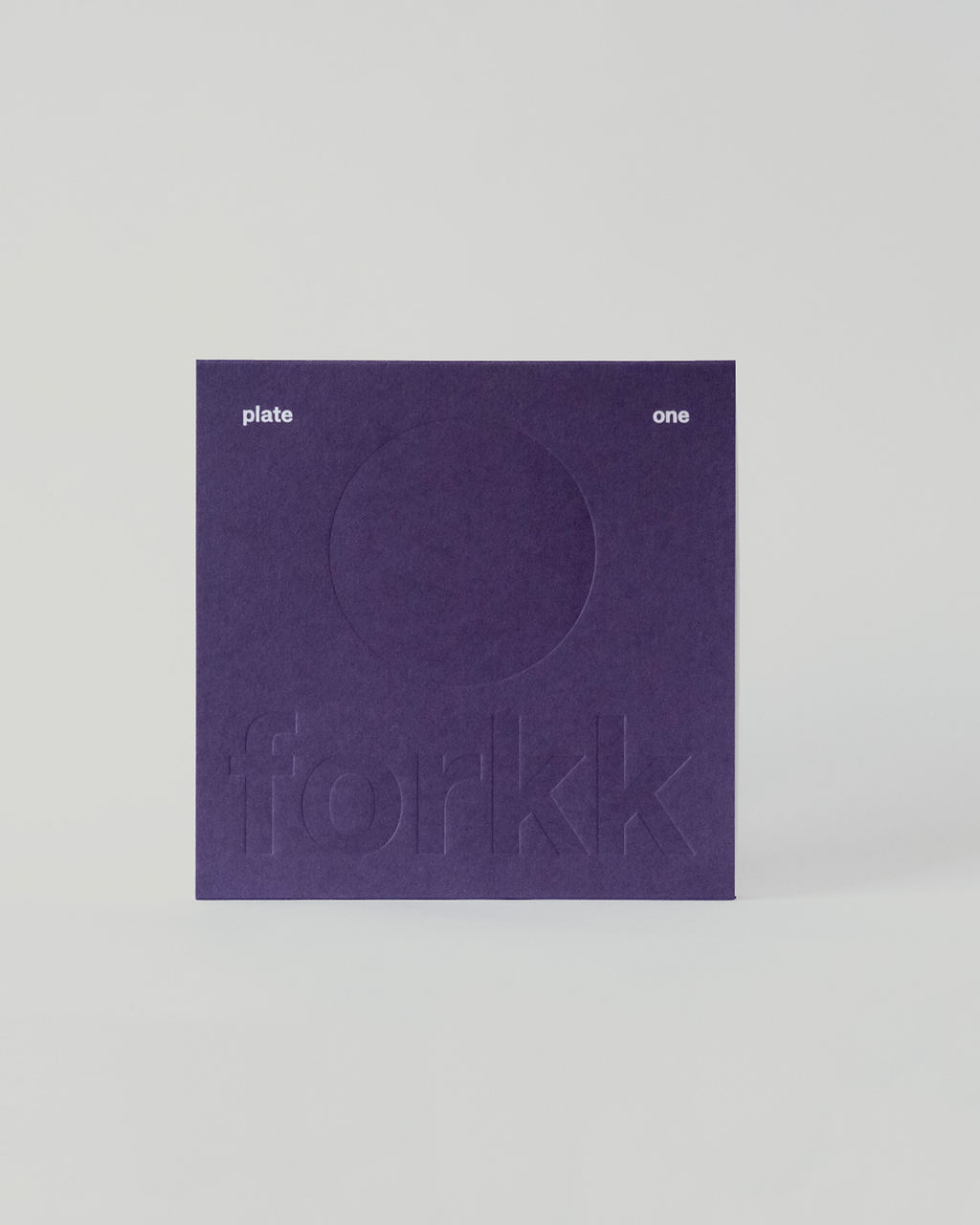 forkk plate one