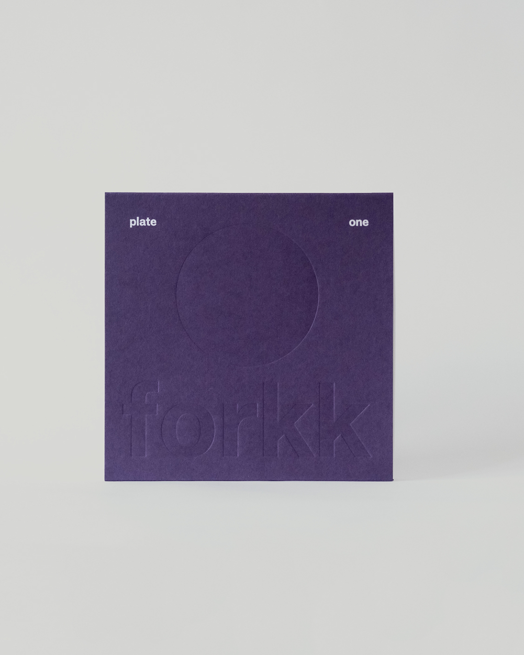 forkk plate one
